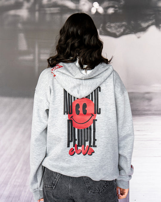 Hoodie Grey Authentic A30 Edición Limitada