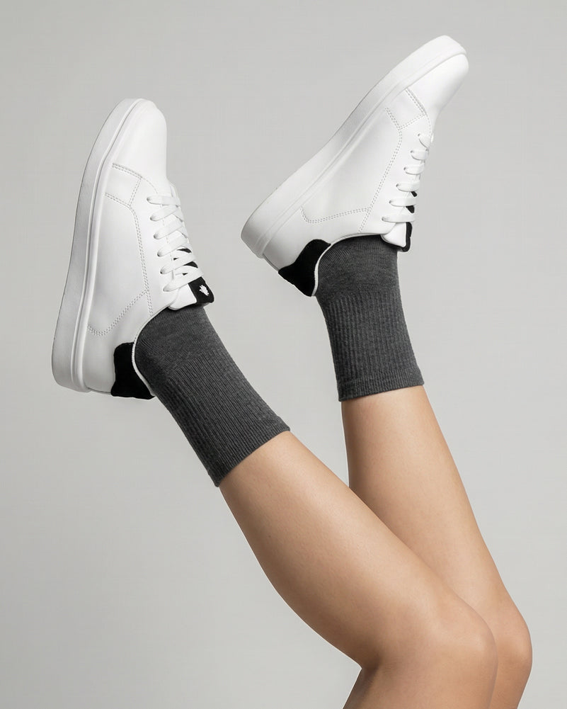 Zapato Deportivo Unisex Blanco/Negro - Good Places