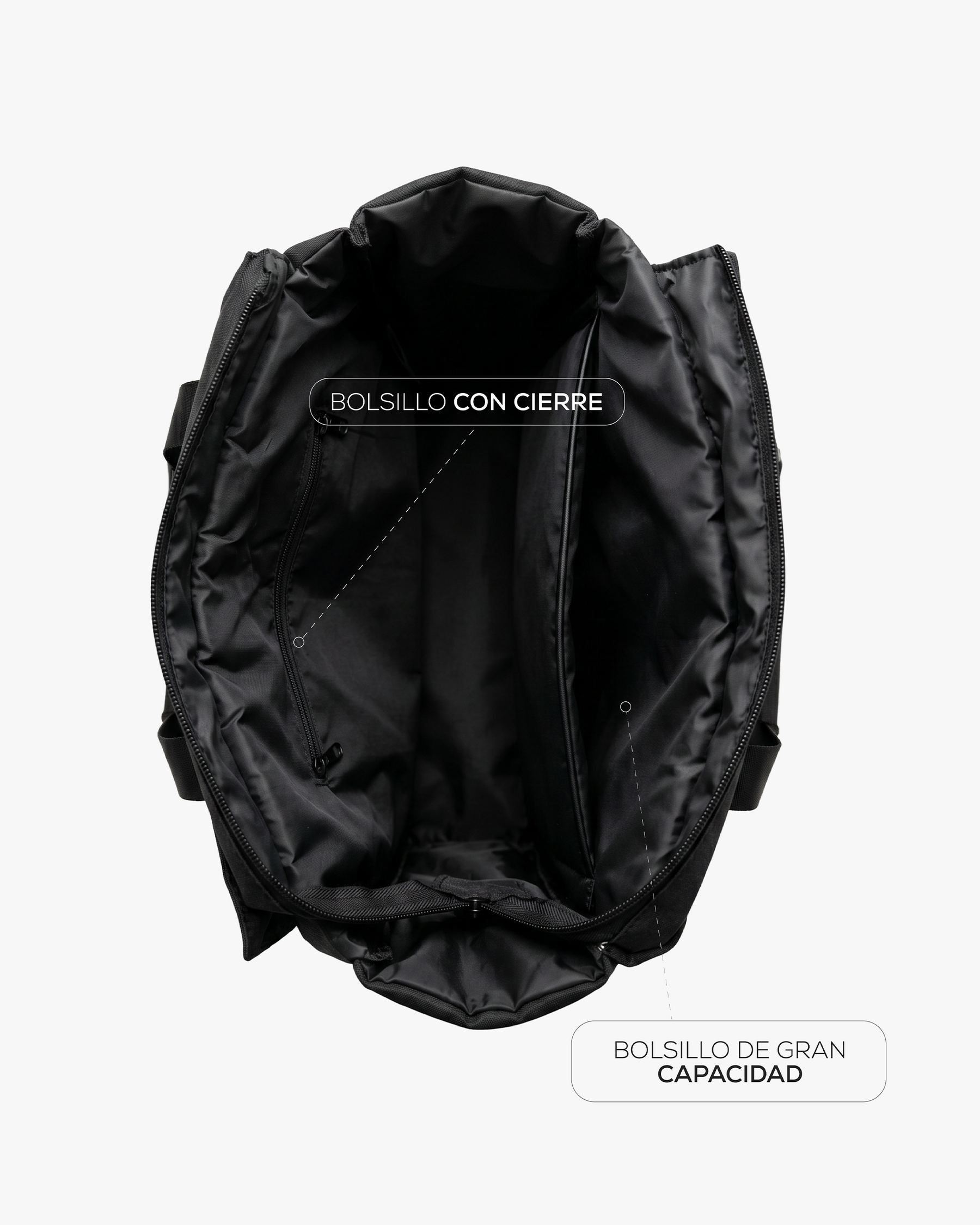 Cartera/Bolso Cloud X Black - Puffy