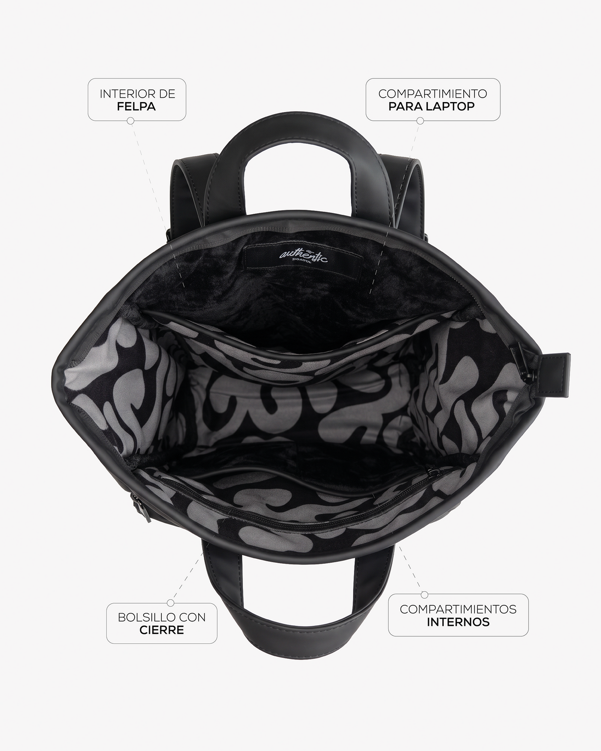 Mochila Cartera Switch X Black