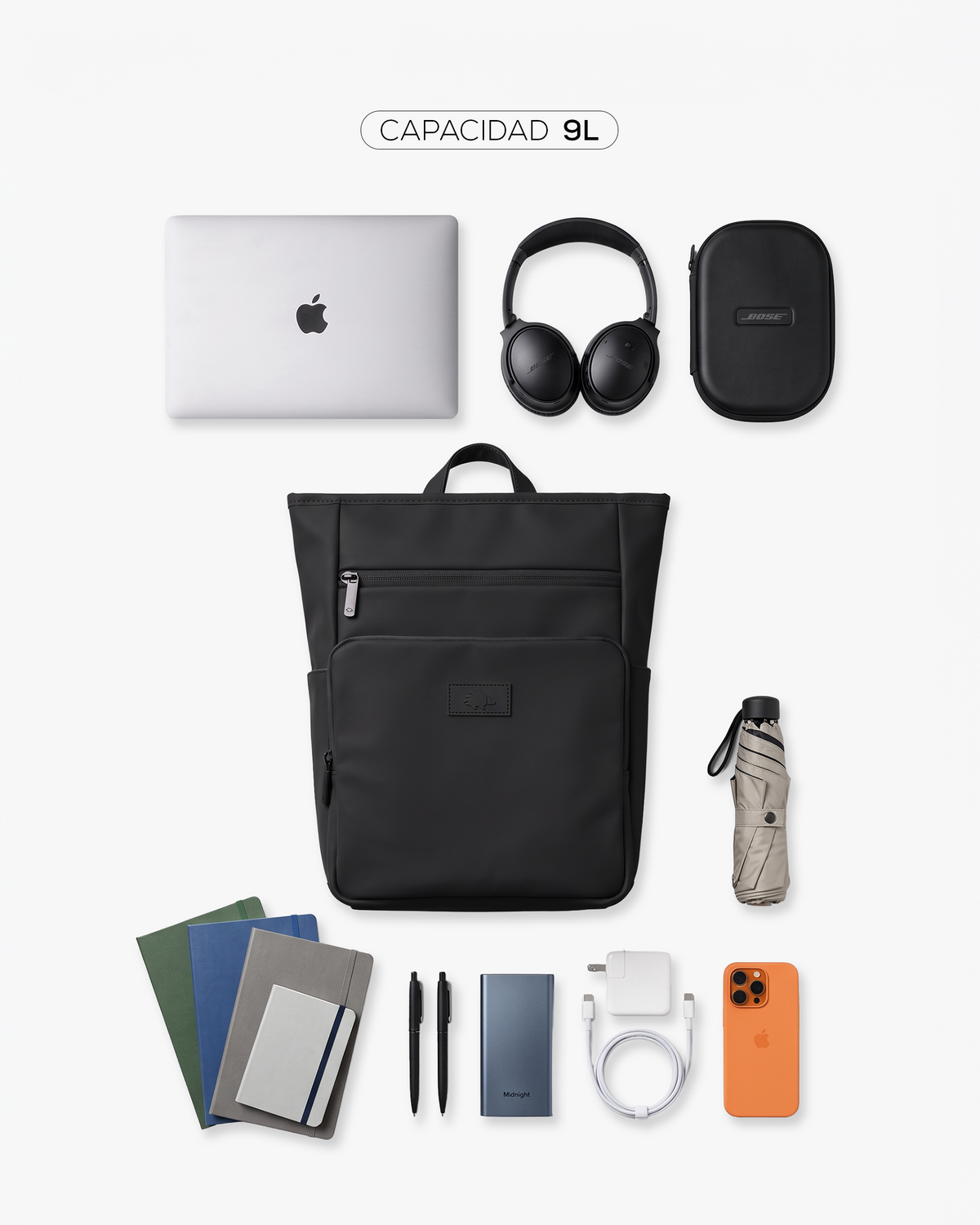 Mochila Cartera Switch X Black
