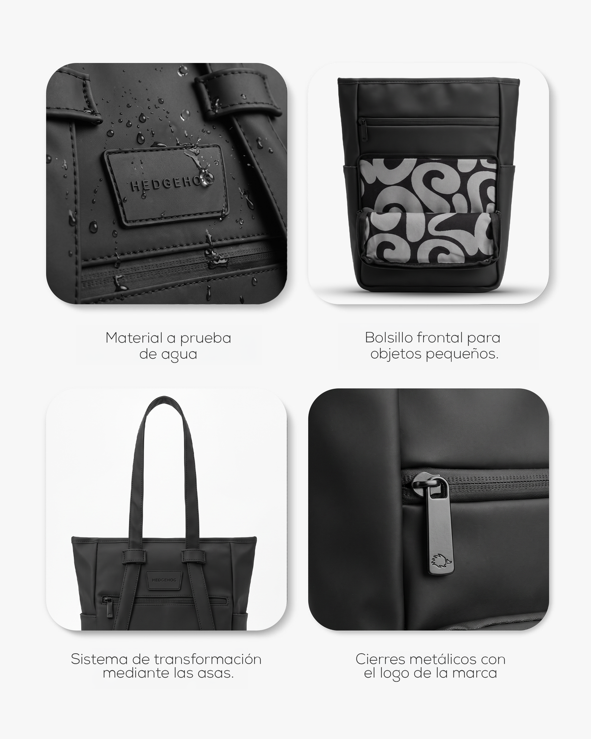 Mochila Cartera Switch X Black