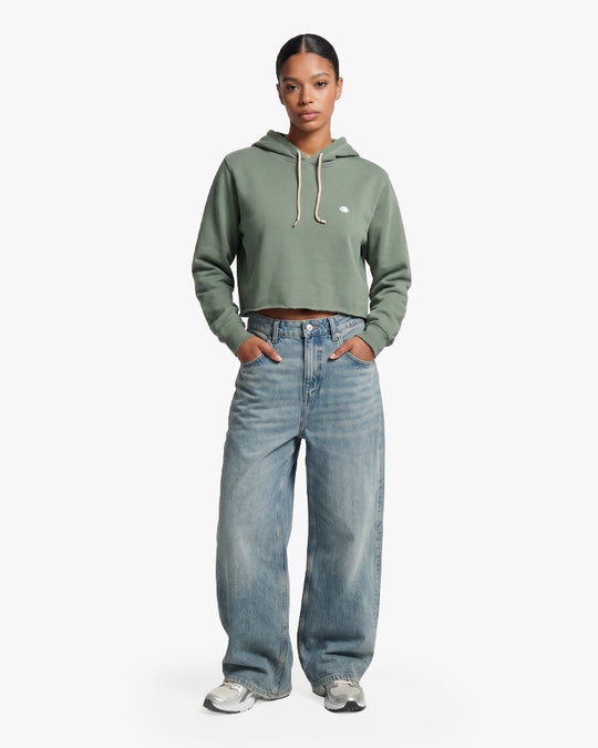 Hoodie Crop Cactus