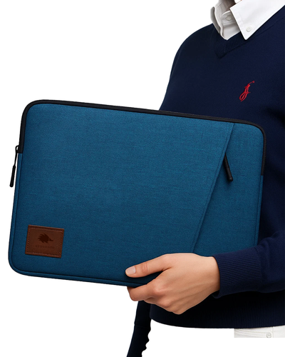 Estuche Porta Laptop Bassic Turquoise 13,6" - 15,6"