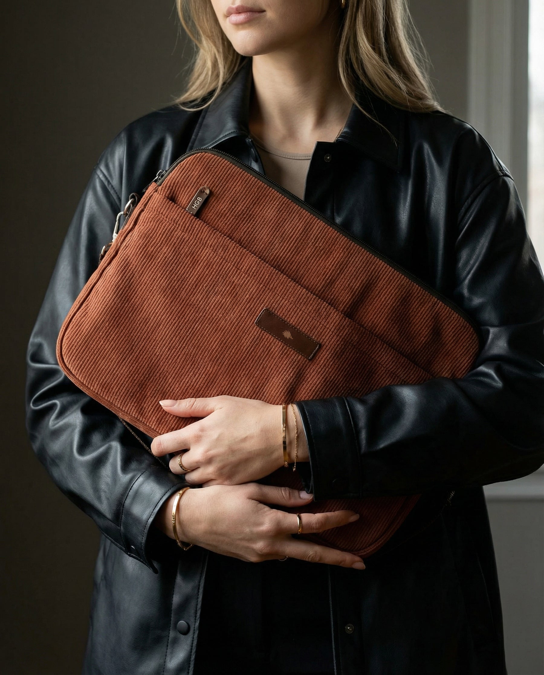 Estuche Portalaptop Pana Terracota