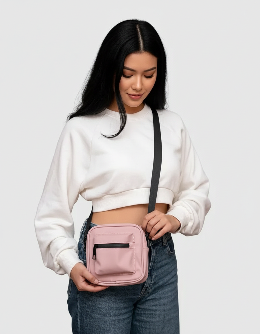 SQUARE BAG ELEMENT ROSE