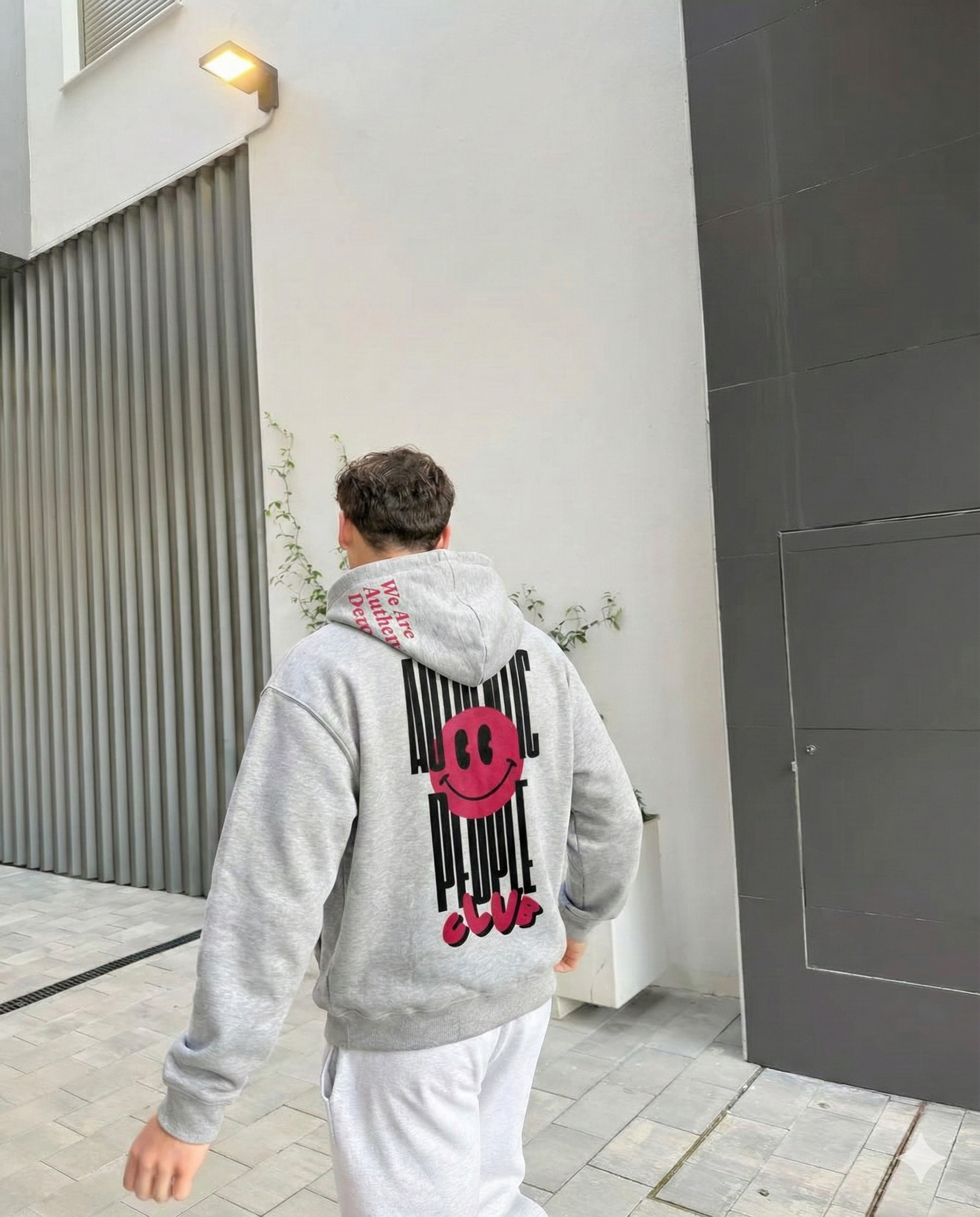 Hoodie Grey Authentic A30 Edición Limitada