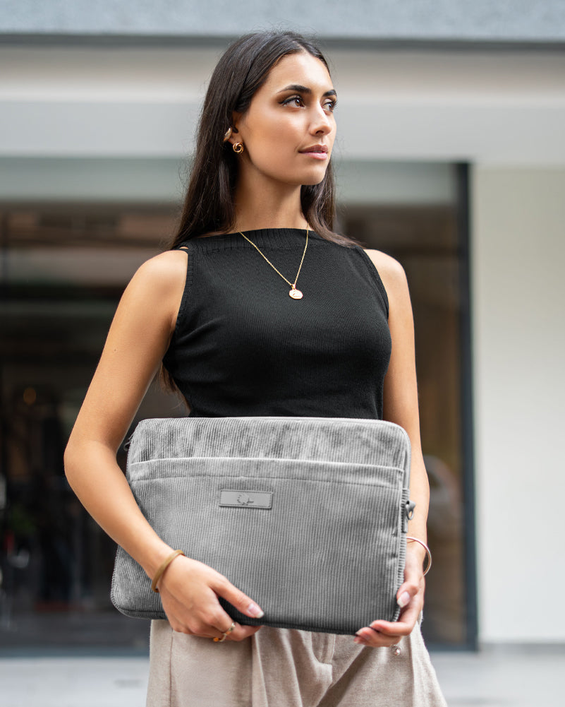 Estuche P/Notebook 13 a 14 Plg Pana Storm Grey