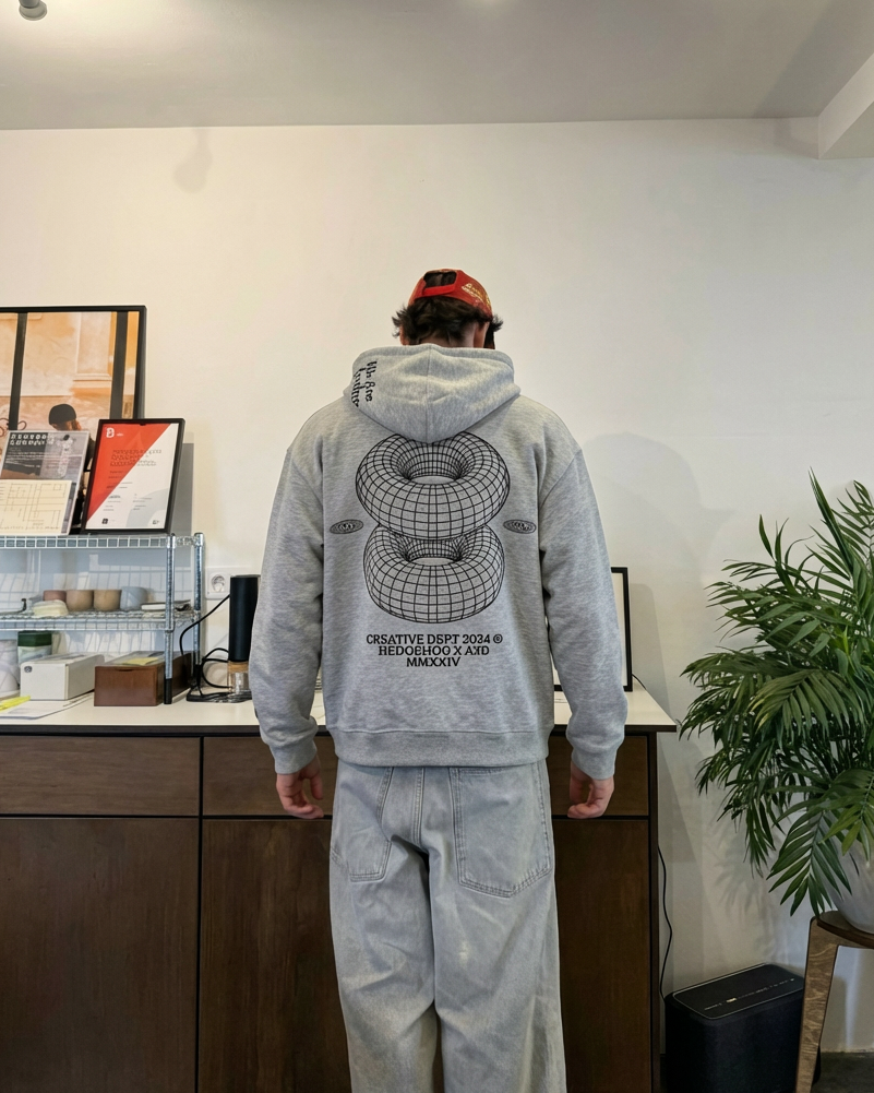 Hoodie Grey Creative A30 Edición Limitada