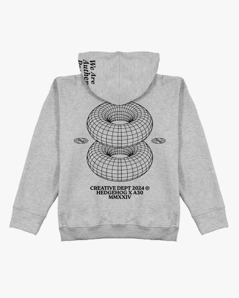 Hoodie Grey Creative A30 Edición Limitada