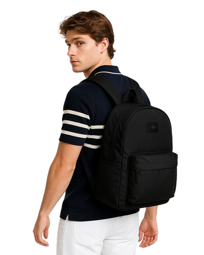 MOCHILA HGB SESSIONS BLACK LEATHER