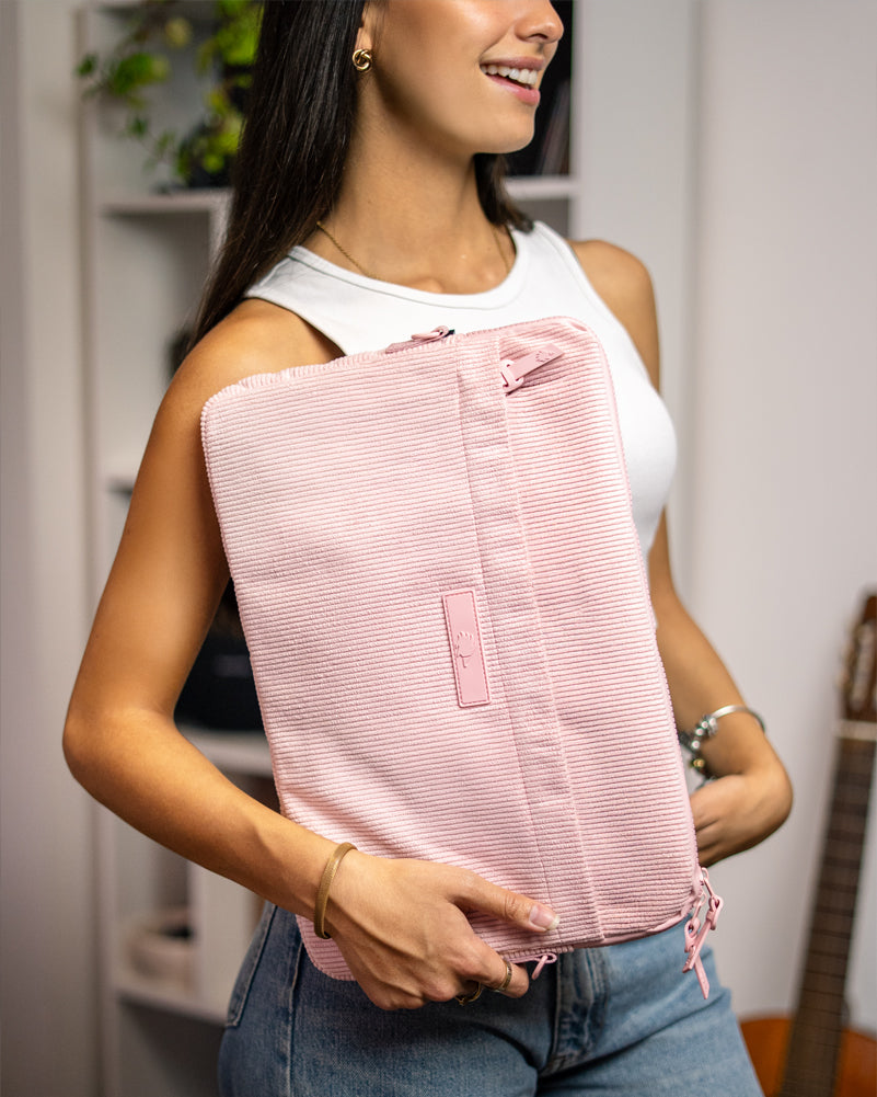 Estuche P/Notebook 13 A 14 PLG Pana Blossom Pink