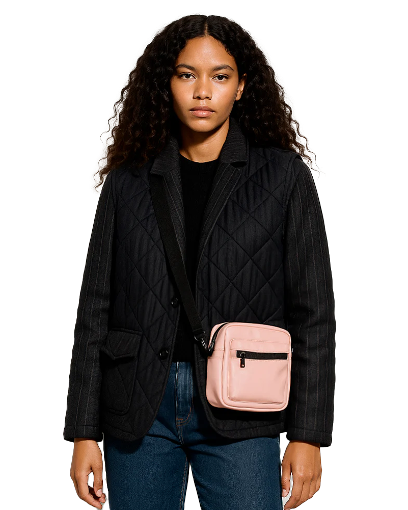 SQUARE BAG ELEMENT ROSE