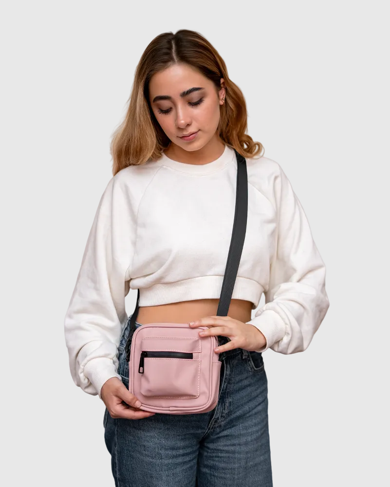 SQUARE BAG ELEMENT ROSE