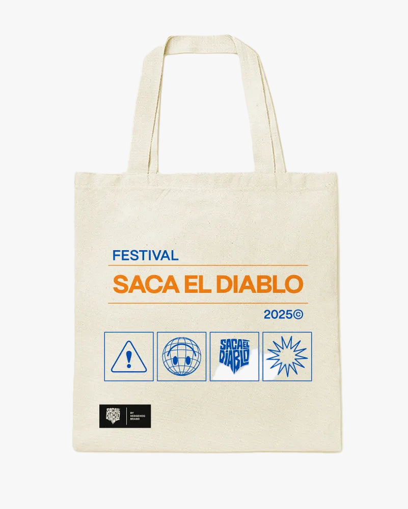 Tote Bag Saca el Diablo – SED x Hedgehog Brand