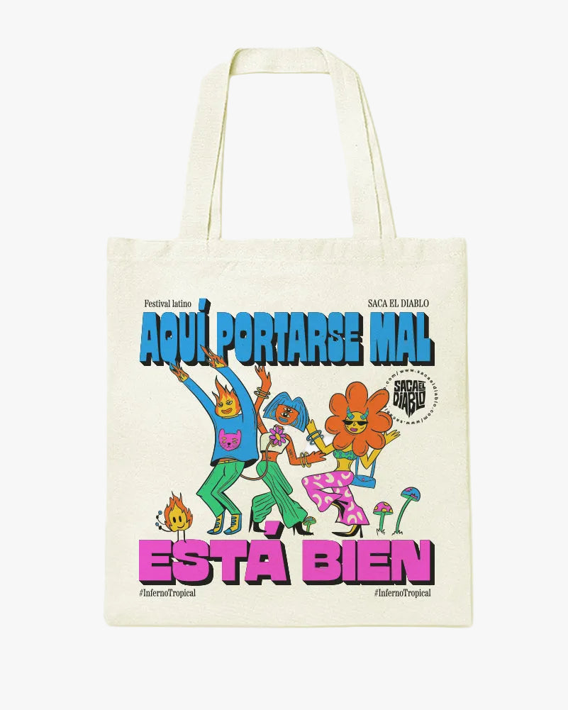 Tote Bag Tropical – SED x Hedgehog Brand