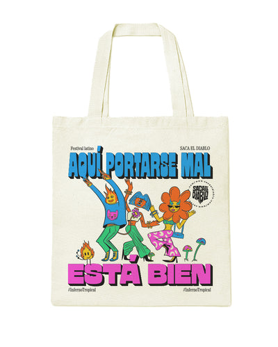 Tote Bag Tropical – SED x Hedgehog Brand