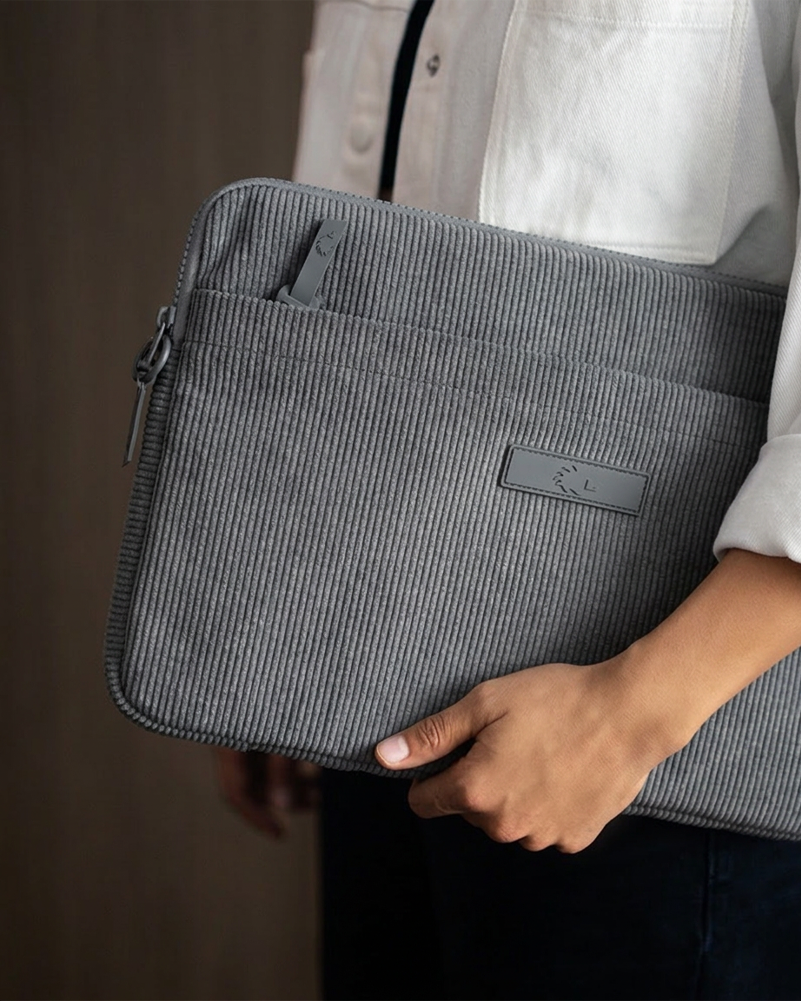 Estuche P/Notebook 13 a 14 Plg Pana Storm Grey