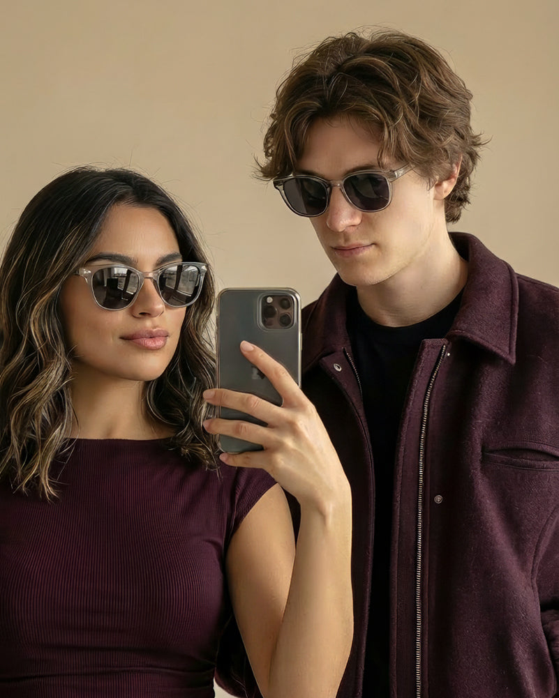 Gafas Aura Gris/Negro