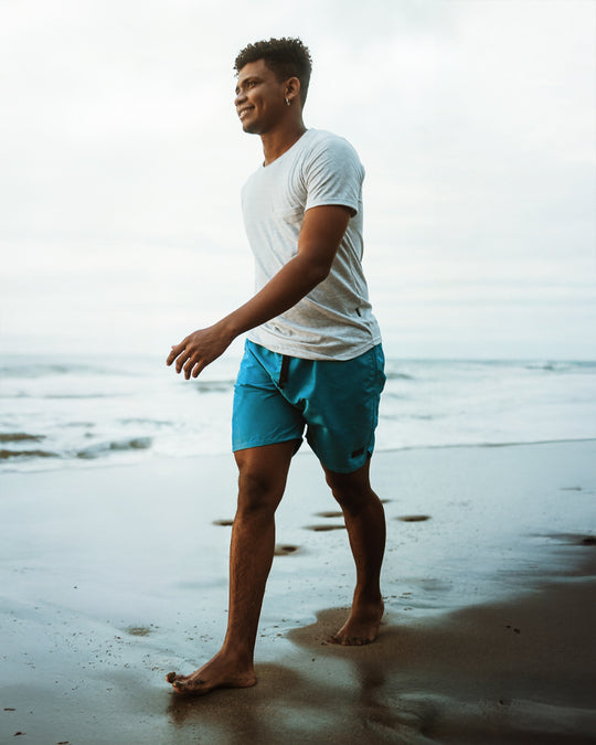 Swim Shorts Trunks Aqua