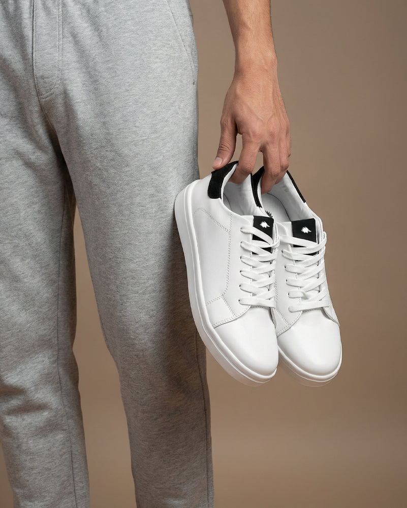 Zapato Deportivo Unisex Blanco/Negro - Good Places