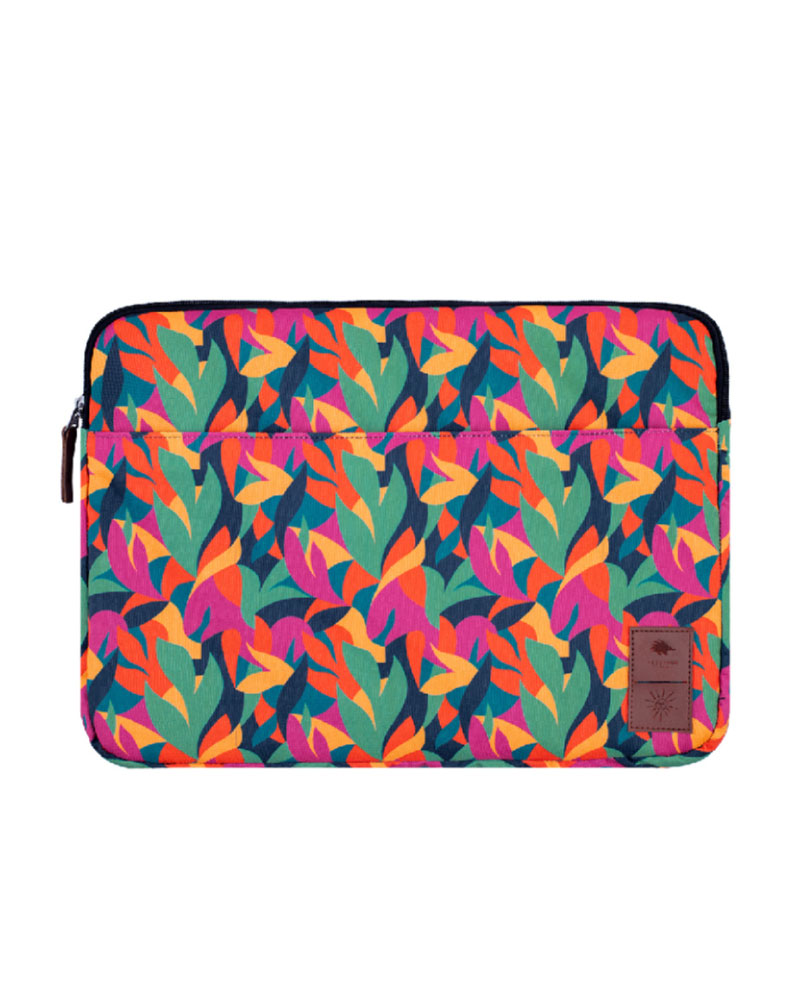 ESTUCHE PORTA LAPTOP COLOR LEAVES