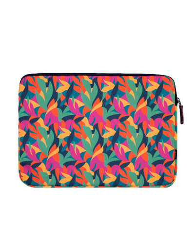 ESTUCHE PORTA LAPTOP COLOR LEAVES