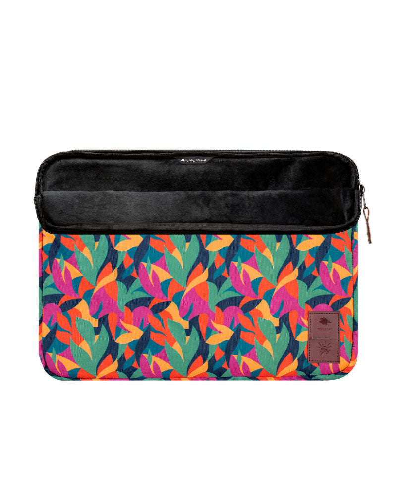 ESTUCHE PORTA LAPTOP COLOR LEAVES