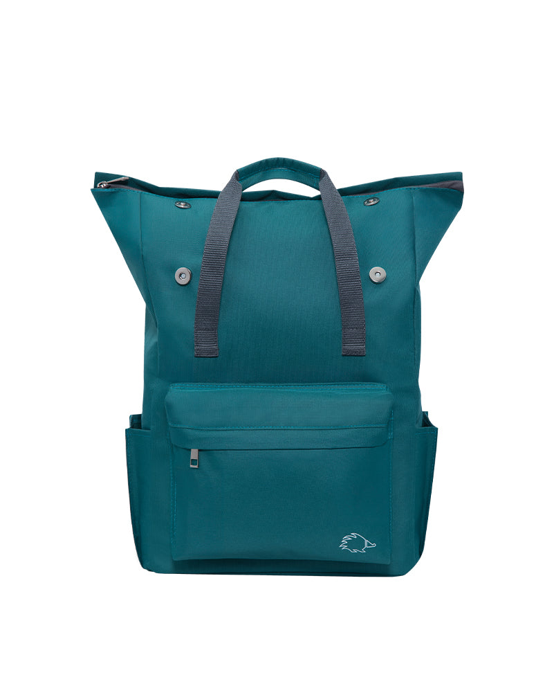 MOCHILA ROLL TOP AQUA GREEN