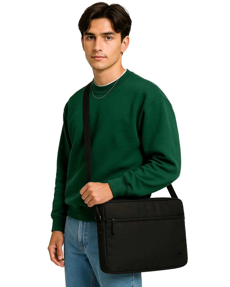 ESTUCHE P/NOTEBOOK LONA ONYX NEGRO