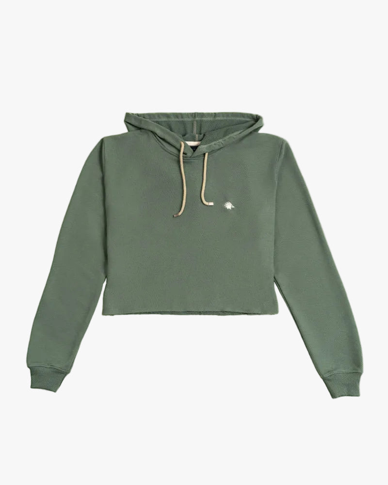 Hoodie Crop Cactus