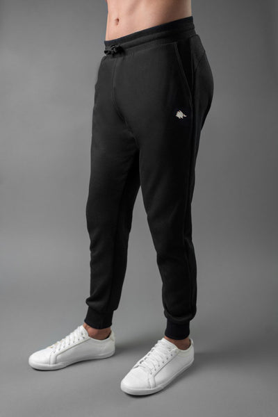 Jogger Black White - Negro