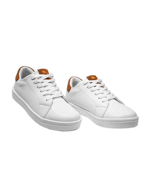 Zapato Deportivo Unisex Blanco/Café - Good Places